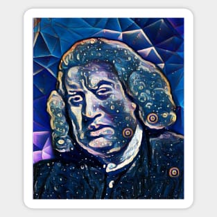 Samuel Johnson Portrait | Samuel Johnson Artwork 5 Sticker